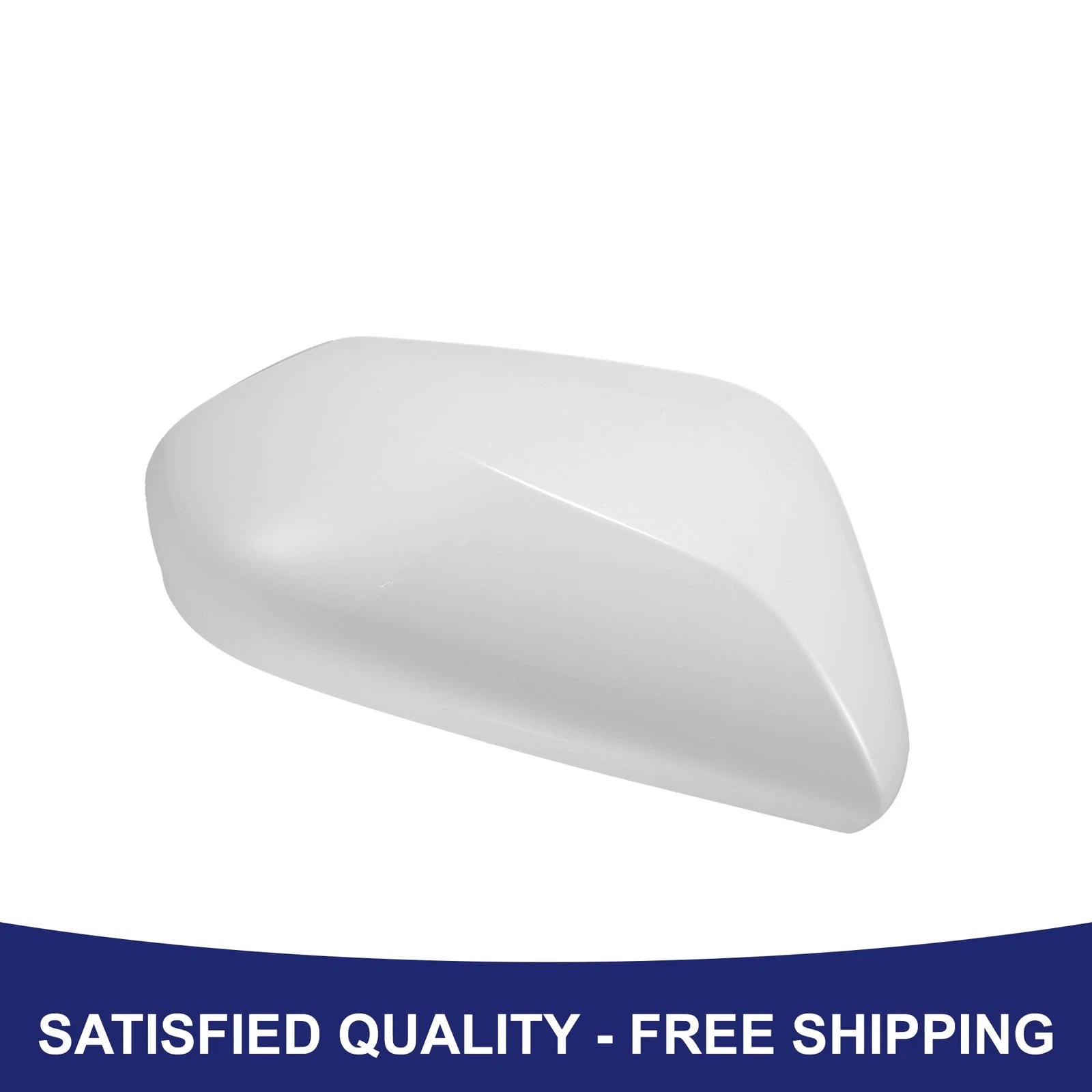 Right Side Mirror Cover Cap for Toyota Prius (2016–2019) ABS White