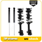 Set of 4 Complete Struts and Shocks for Toyota Echo (2000–2005)