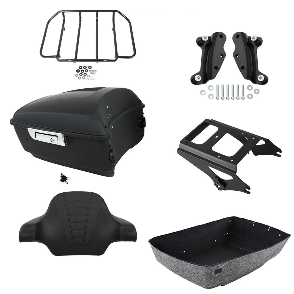 Trunk Backrest Rack Mount for Harley Street Glide (2009–2013)
