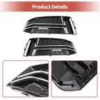 Pair Front Fog Light Grills for Audi A4 B9 S-Line (2017–2023) No.8W0807681F