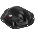Black Rear Differential Cover for Jeep Wrangler (2003–2018) 5014821AA, Steel