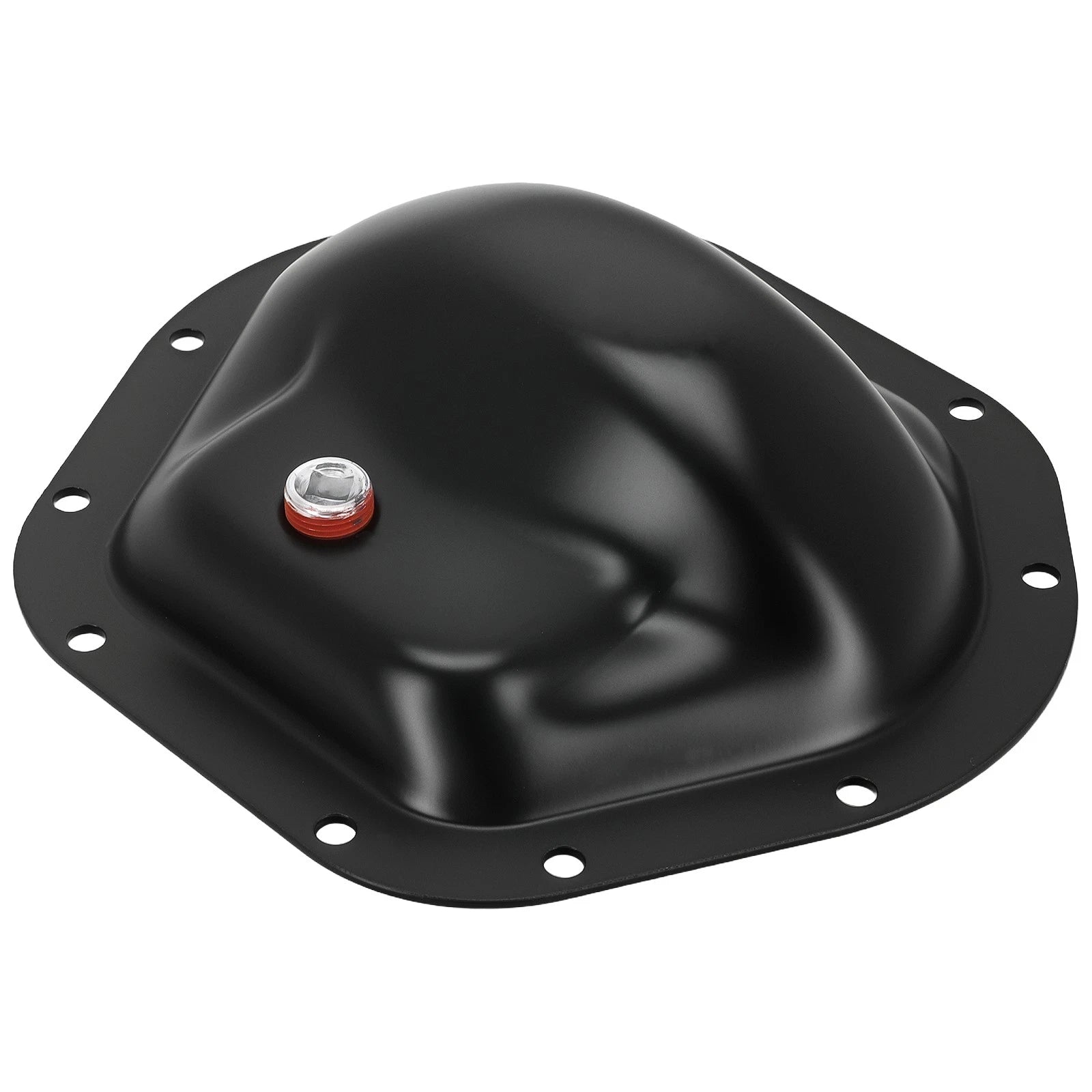 Black Rear Differential Cover for Jeep Wrangler (2003–2018) 5014821AA, Steel