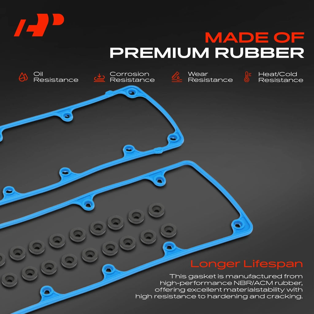 Engine Valve Cover Gasket Set for Ford F-150, Explorer, Mustang (1997–2004)