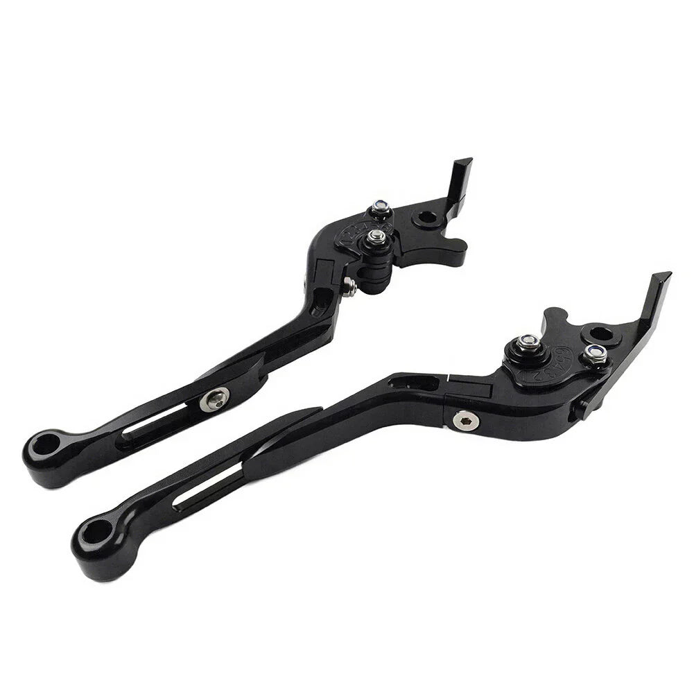 Extendable Brake Clutch Levers for Honda CB599 CB600 CB919 98-06 Black