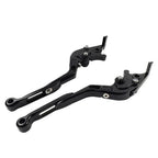Extendable Brake Clutch Levers for Honda CB599 CB600 CB919 98-06 Black