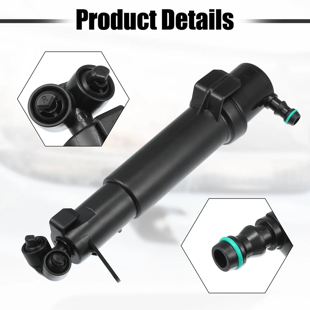 Front Left Right Headlight Washer Nozzles for Mercedes-Benz E320 E500 (2003-2009)