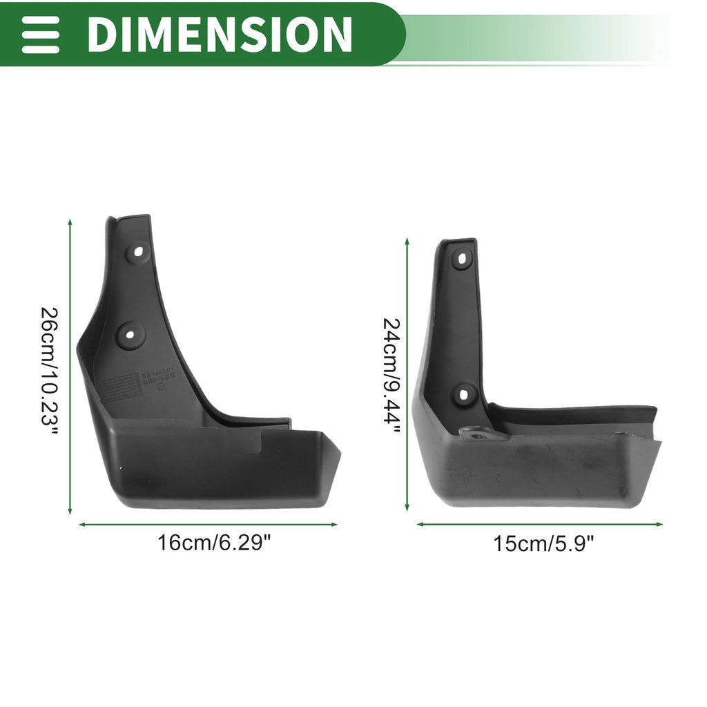 Mud Flaps Splash Guards for Honda Gienia (2016–2019)