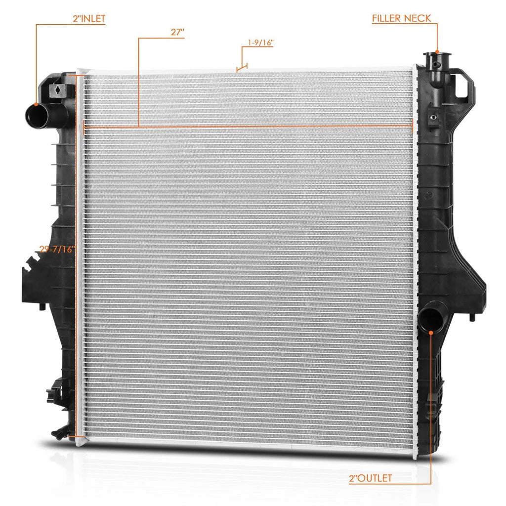 OE Style Aluminum Cooling Radiator for Dodge Ram Truck (2003–2010) DPI-2711