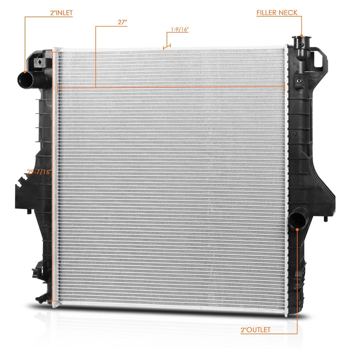 OE Style Aluminum Cooling Radiator for Dodge Ram Truck (2003–2010) DPI-2711