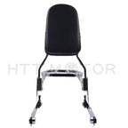 Skull Detachable Sissy Bar Backrest Luggage Rack for Harley FLSTC FXST FXSTB (2000–2017)
