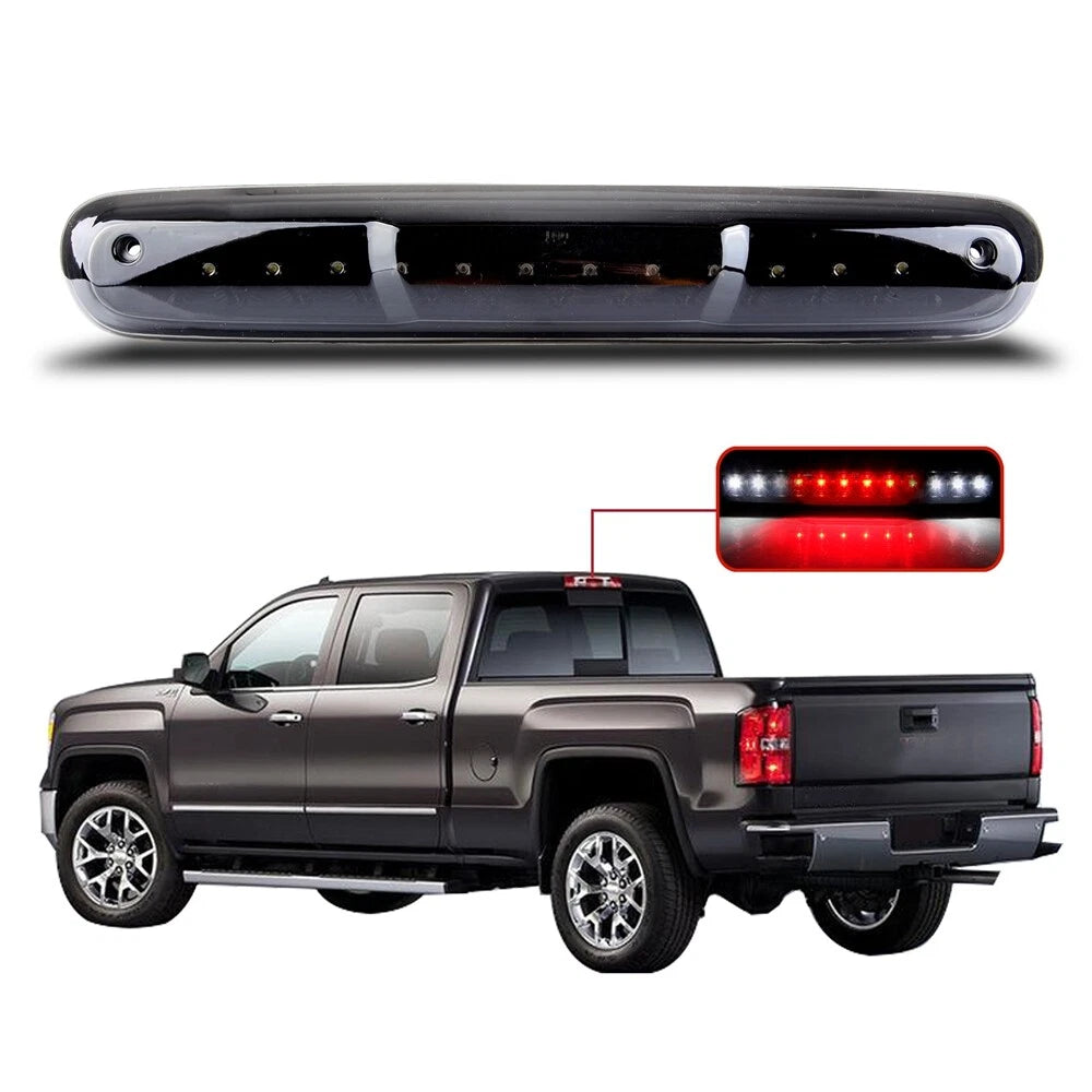 Smoke Lens 3rd Tail Brake Cargo Light for Chevrolet Silverado (2007–2013)