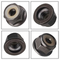 Left Handed Collar Nut M10x1.0 Reverse Thread for Garden Power Tools