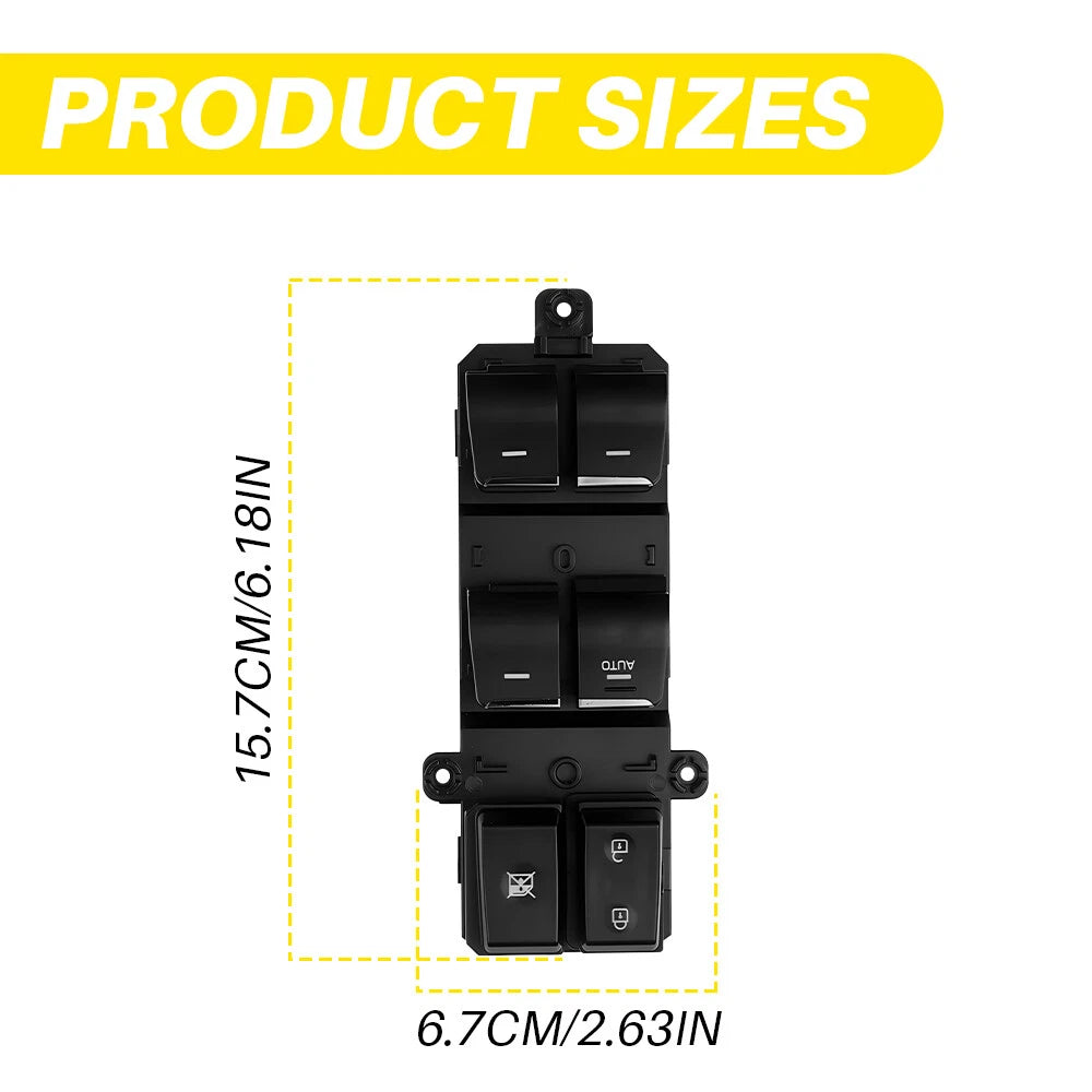 Master Window Switch for Hyundai Tucson (2016–2018)