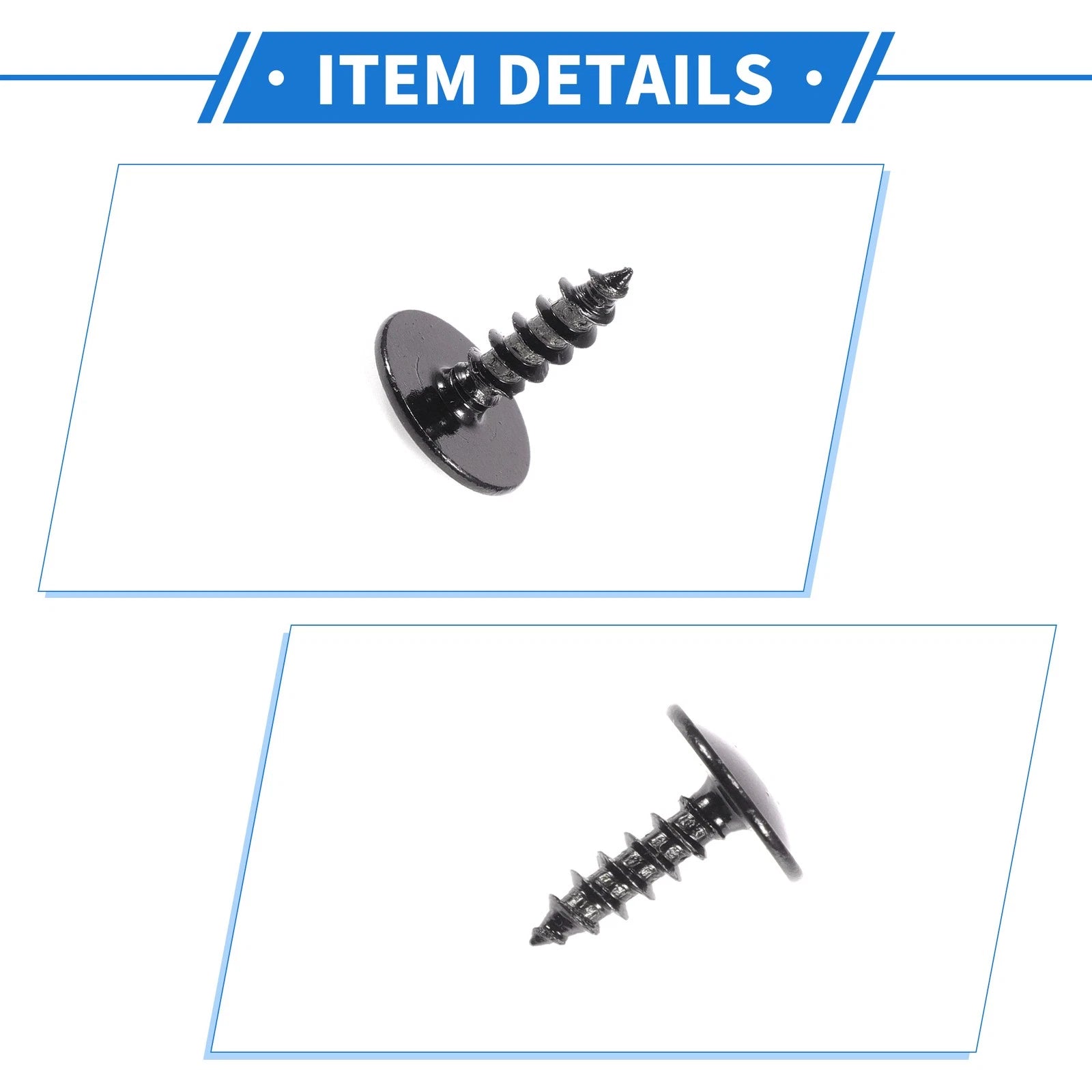 20 Pcs Fender Liner Splash Shield Bumper Cover Screw for Audi A3 (2006–2013)
