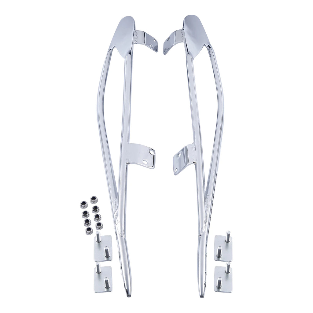 Chrome Saddlebag Trim Guard Rail for Indian Chieftain Classic Roadmaster (2014–2023)