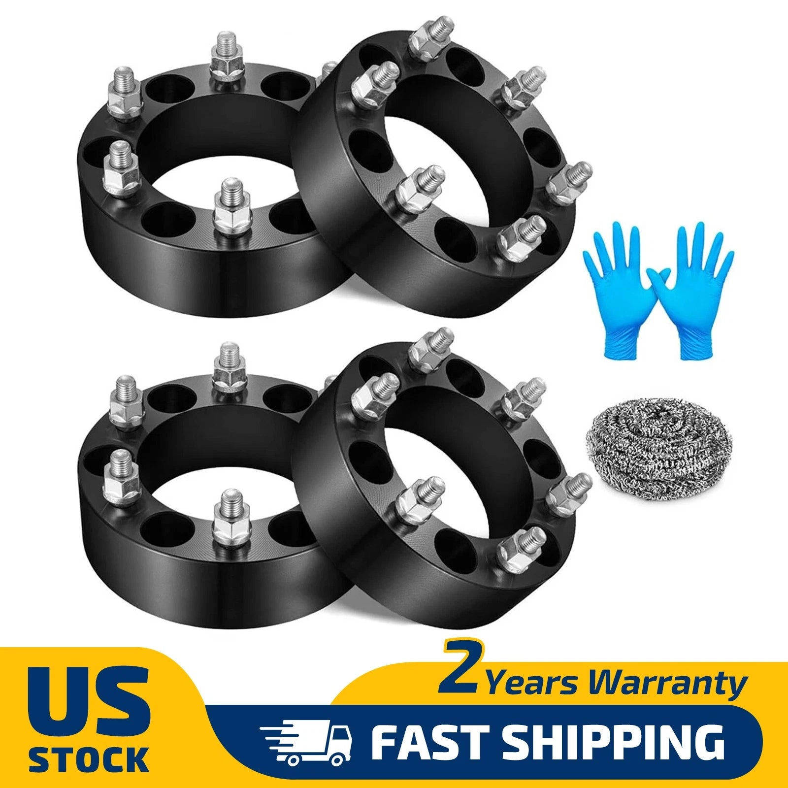 2 Inch Wheel Spacers for Toyota Tacoma & 4Runner (2006–2022)