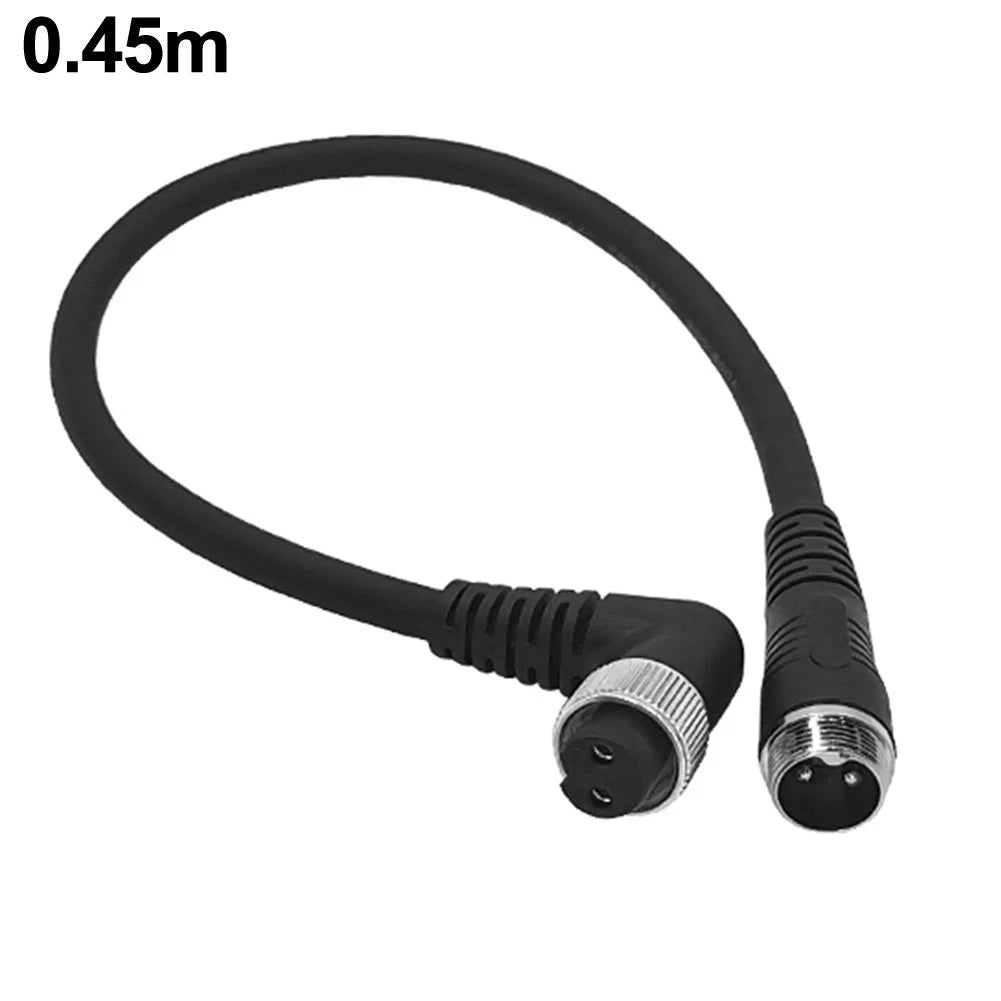 Elbow Power Cable for Electric Fishing Reel (2 Holes)