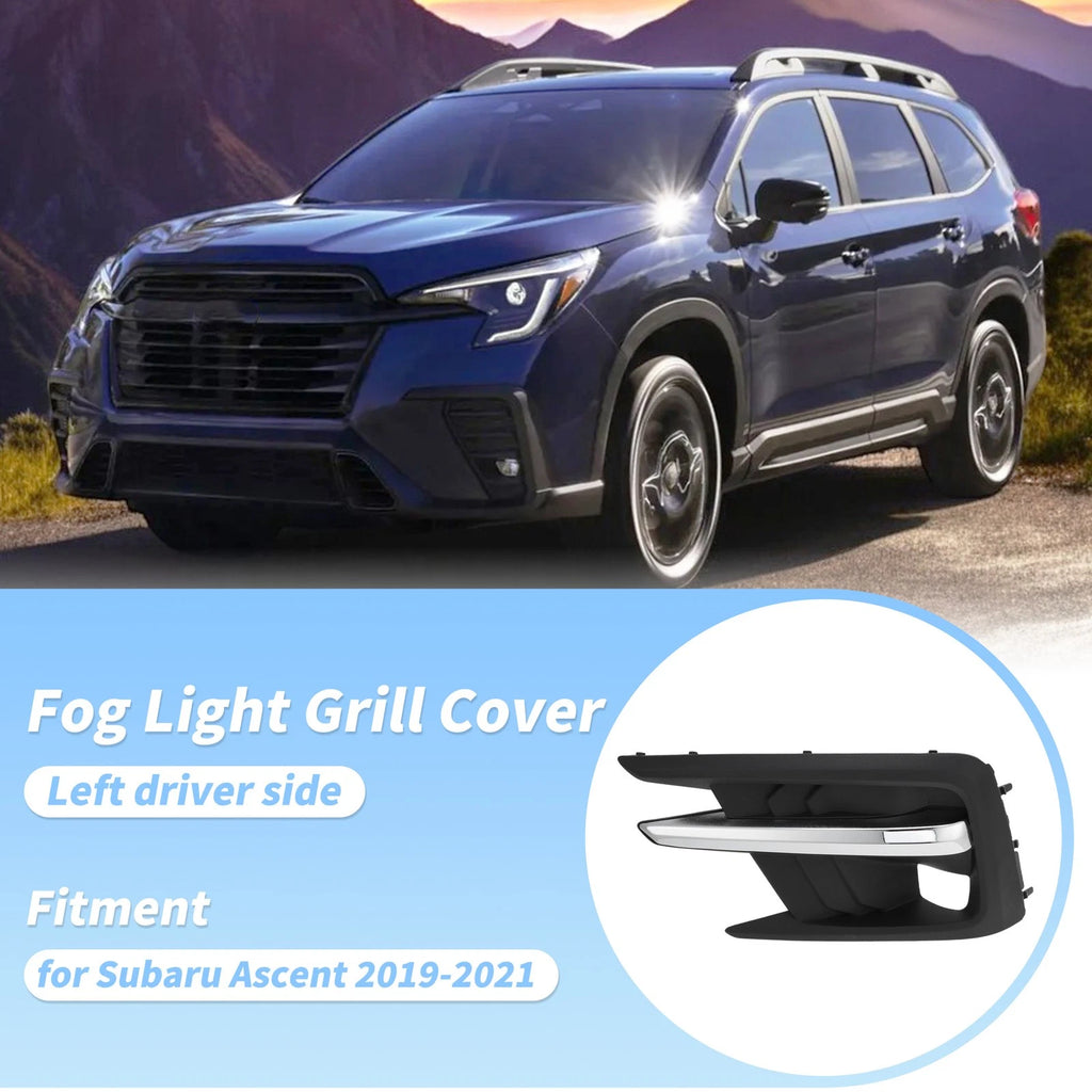 Left Side Front Bumper Fog Light Lamp Cover 57731XC03A for Subaru Ascent (2019–2021)