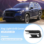 Left Side Front Bumper Fog Light Lamp Cover 57731XC03A for Subaru Ascent (2019–2021)
