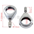 Turn Signal Indicator Relocation Fork Clamp Mount for Harley (39mm)