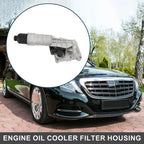 Engine Oil Filter Base Housing Assembly for Mercedes-Benz SLK250 (2012–2015) No.2711801410