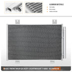 A/C Condenser for Toyota Highlander (2008–2013) Aluminum Core