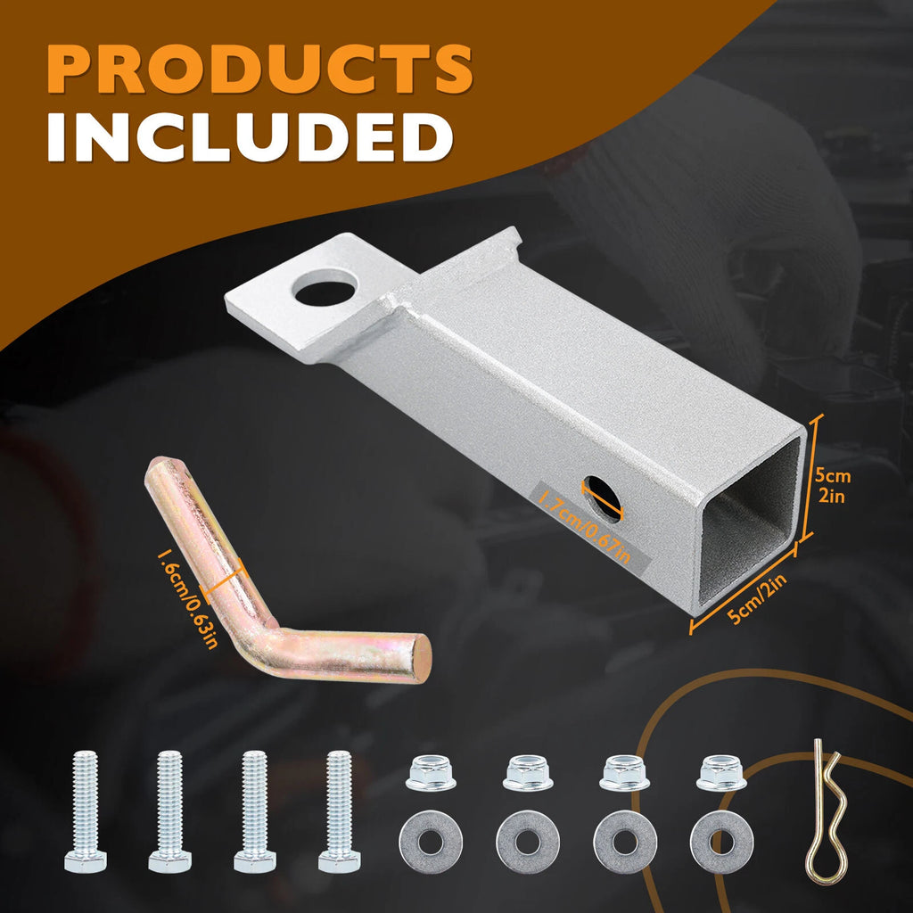 2" Trailer Hitch Receiver Kit for ZT Elite Magnum Avengers Mavericks