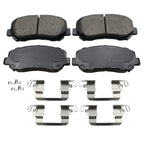 Set of 4 Akebono ProACT Ultra Premium Ceramic Front Brake Pads for 2013–2016 Dart Cherokee