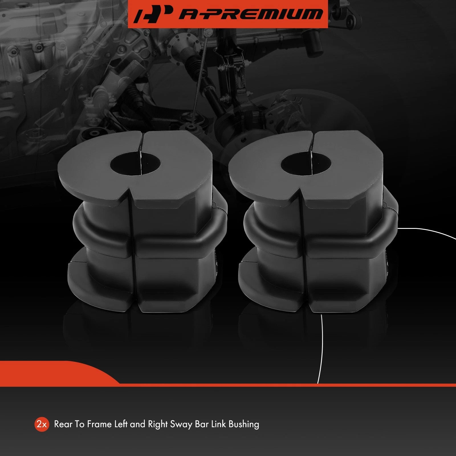 2X Rear Sway Bar Link Bushings for Nissan Altima (2007–2012)