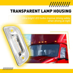 5X LED Amber Cab Roof Marker Lights for Peterbilt 579 (2013–2023)