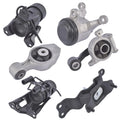 Set of 6 Engine and Transmission Mounts for Nissan Murano (2015–2024)