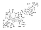 Front Parking Aid Sensor Housing 2218850467 for Mercedes
