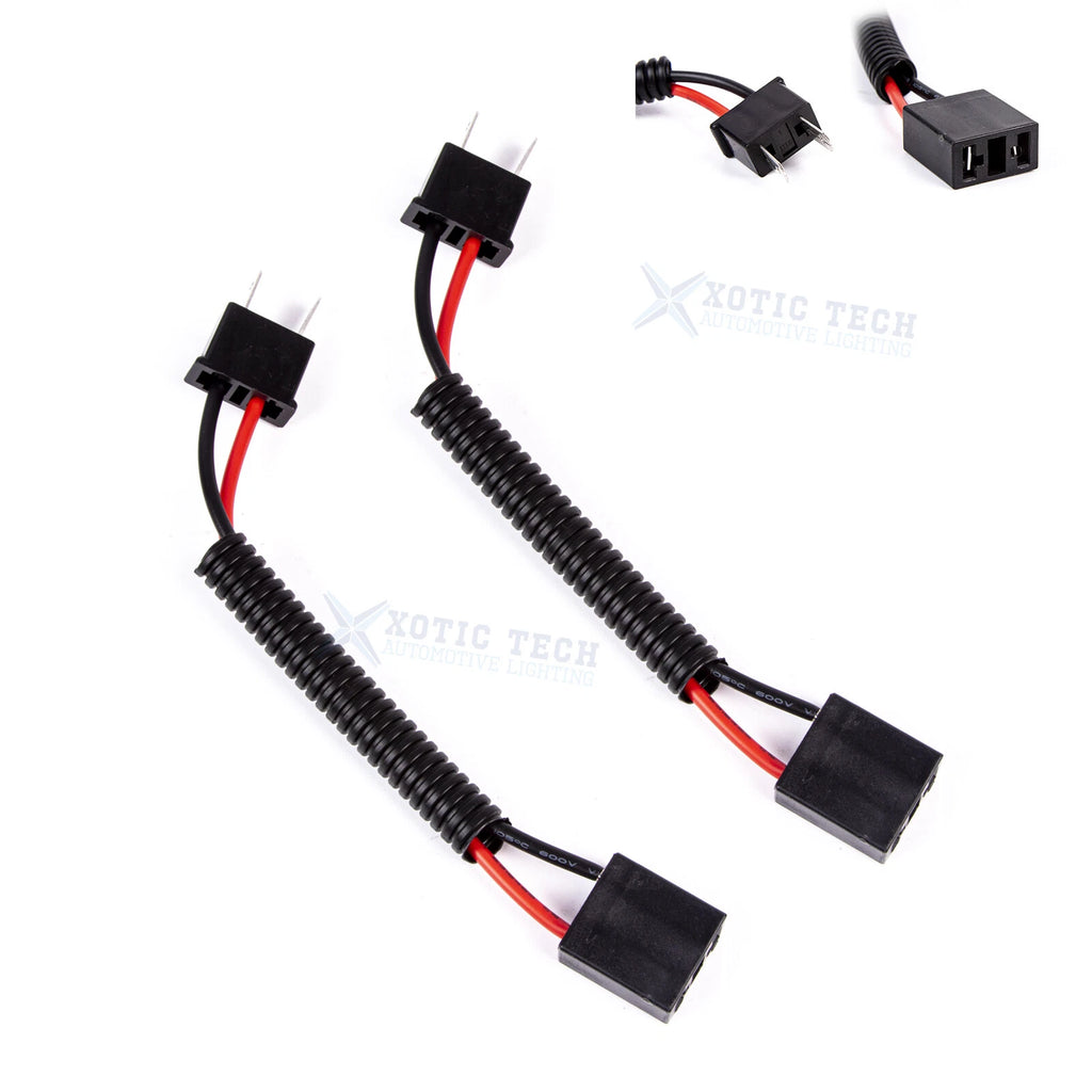 2PCS H7 Pre-Wired Socket Wiring Harness for Headlights Fog Lamps (2010–2024)