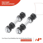 Set of 10 Wheel Hub Bearing Control Arm Sway Bar Kit for Buick Cadillac