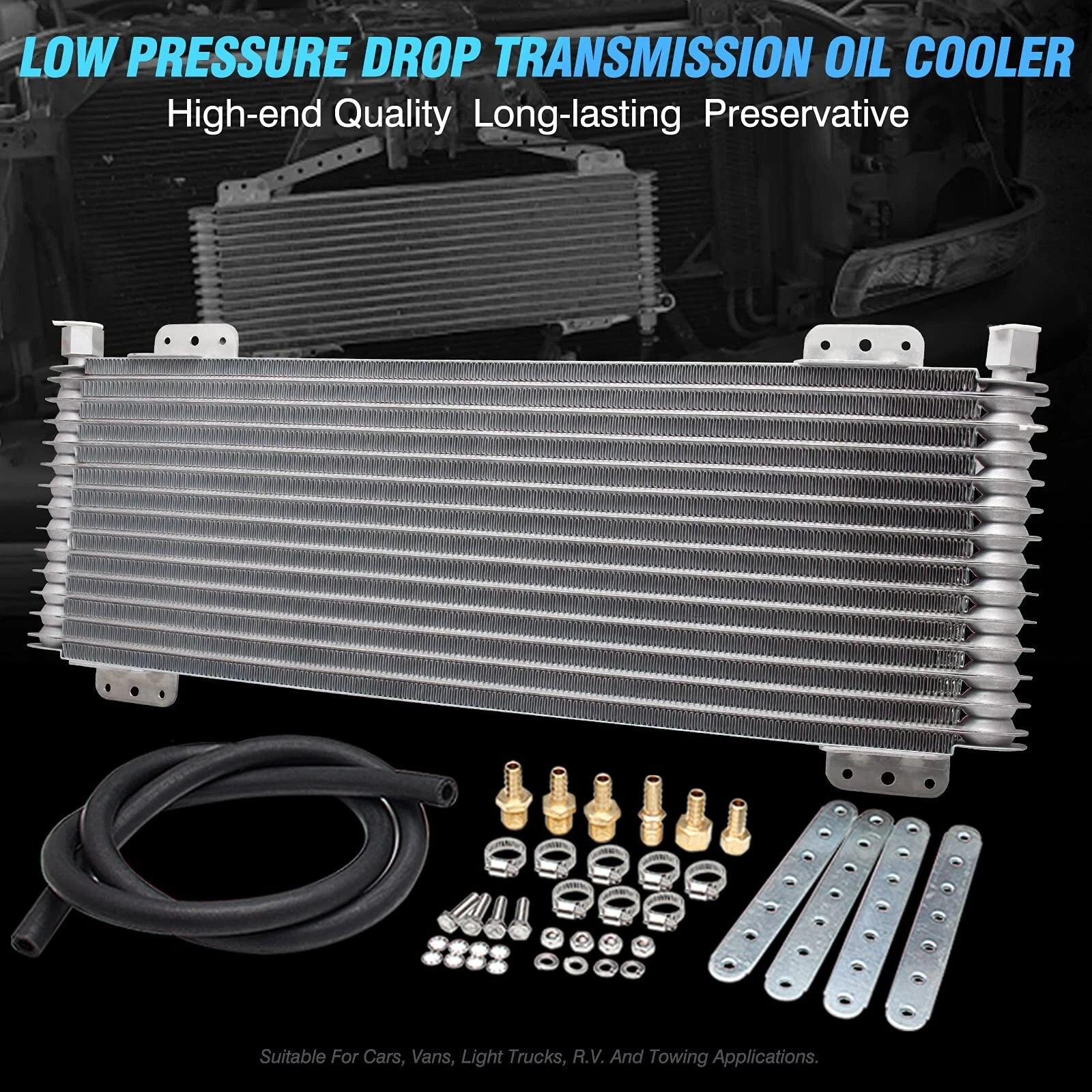 Transmission Oil Cooler for 40,000 GVW (OC-47391, LPD47391)