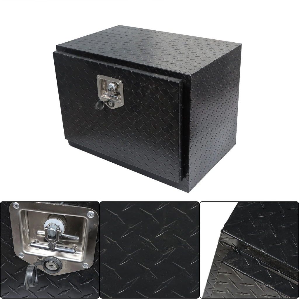 24 Inch Aluminum Diamond Plate Underbody Tool Box for Trucks