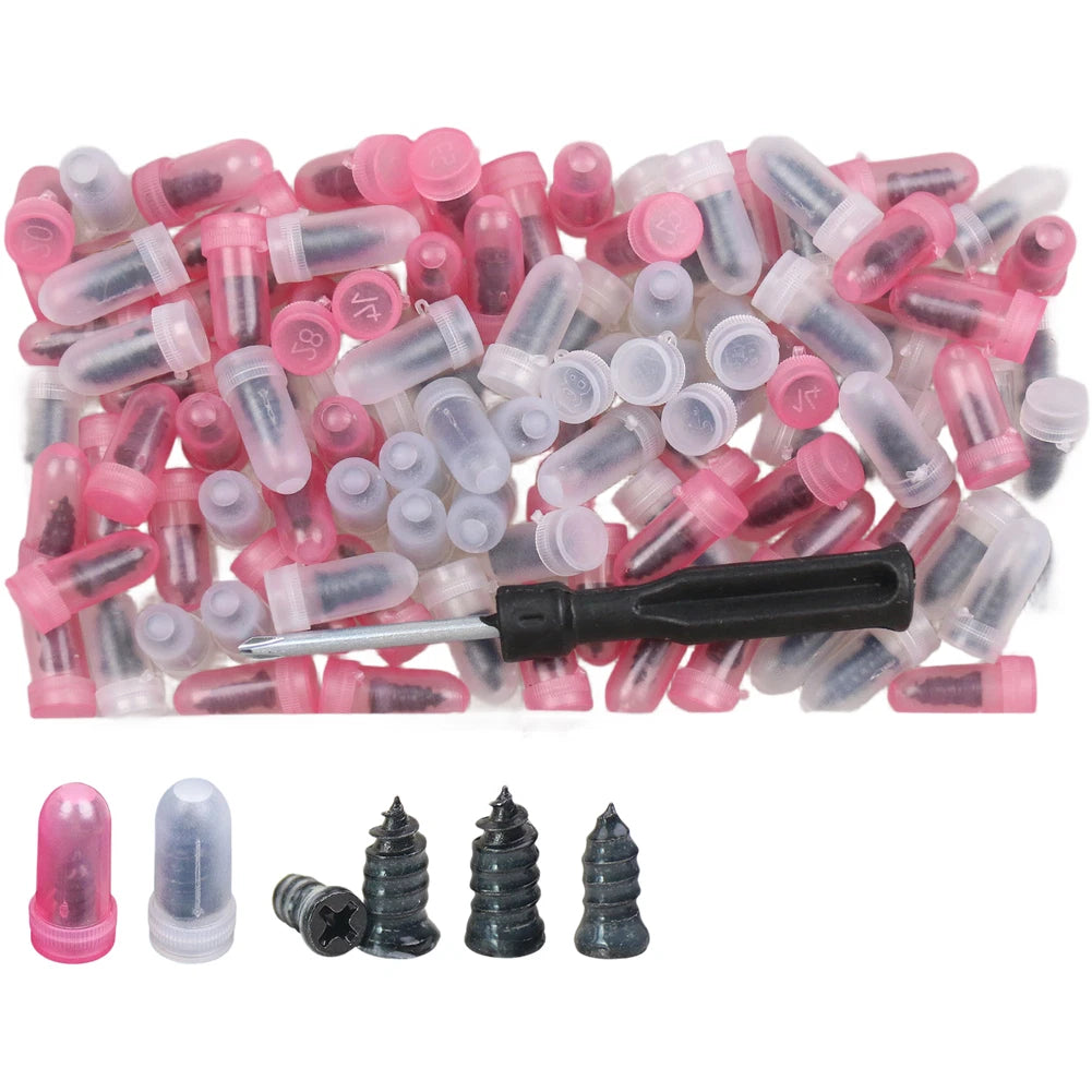 100PCS Tire Repair Nails Kit for Car Motorcycle Truck ATV (Universal)