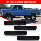 Set of 4 Smoke Front Rear Side Marker Light Housing for Ford F100 F150 F250 F350