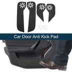 Car Door Anti Kick Pad Sticker Protector for Honda Fit (2021) - 1 Set Black