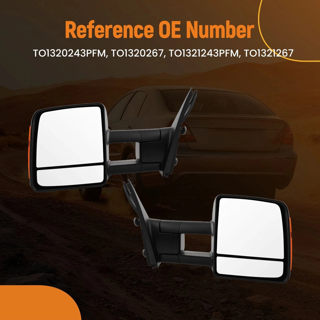 Heated Side Mirror for Toyota Tundra Crew Cab (2007–2021) TO1320243PFM