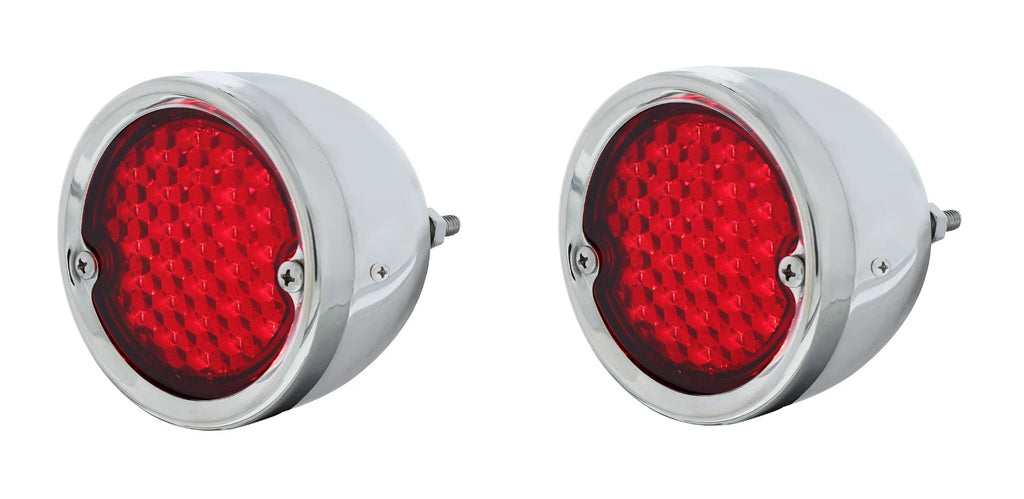 LED Tail Light Assemblies Pair Front and Rear for 1954-1959 Chevy Stepside
