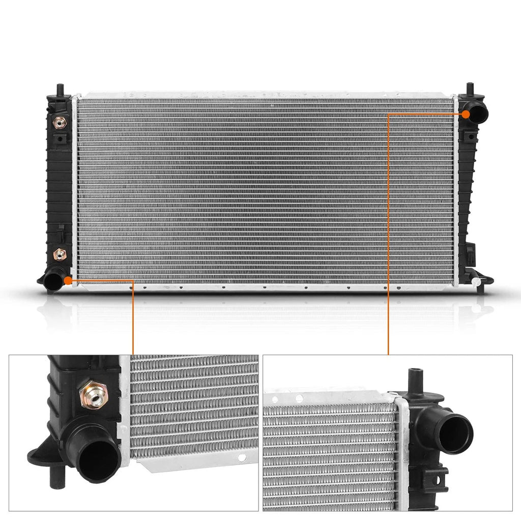 Aluminum Radiator for Ford F-150 F-250 F-350 Super Duty (2003–2004) DPI-2596