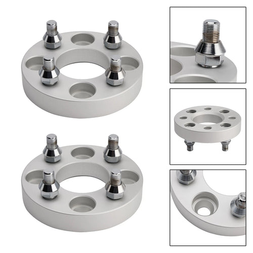 1 Inch Wheel Spacers Kit with Lug Nuts for Yamaha Club Car EZGO