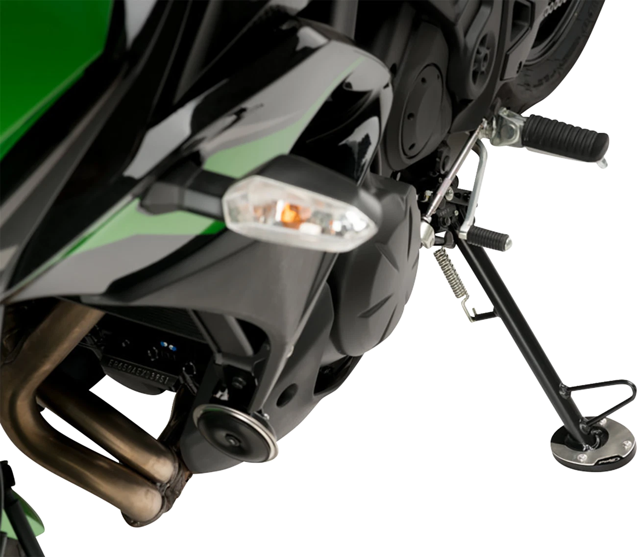 Kickstand Pad Extension for Kawasaki Ninja/Versys (2019–2021)