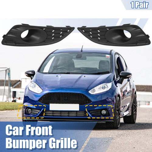 1 Pair Fog Light Grille Cover Trim for Ford Fiesta (2014–2016) D2BZ15266CB