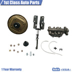 Dual Power Brake Booster Conversion Kit for Jeep CJ7 & CJ5 (1974–1986)