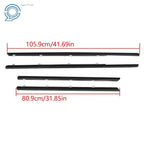 Set of 4 Weatherstrip Window Moulding Trim Seals for Honda Civic (2012–2015)