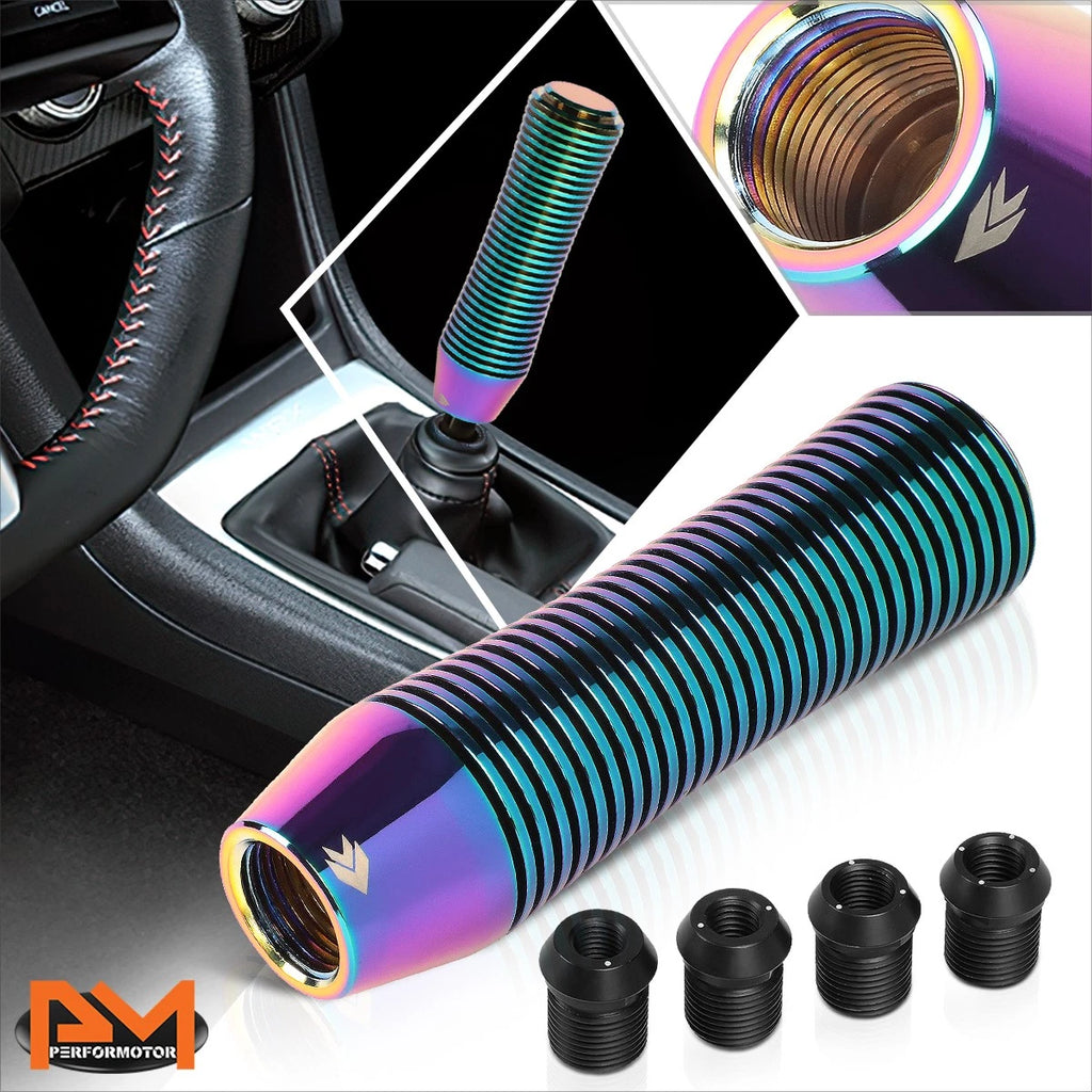 NRG SK-700MC Neochrome Heatsink Short Curvy Shift Knob for Universal (2000–2023)