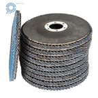 Set of 10 Zirconia Flap Discs 4-1/2" for Sanding and Grinding