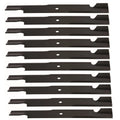 Set of 10 Replacement Lawn Mower Blades 21" 1520842